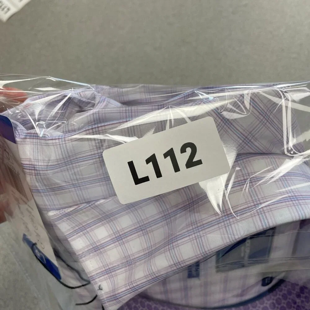 NEW Nick Graham Men's L-R Performance Cotton Dress Shirt 16-16.5 32/33 Stretch - Picture 5 of 5